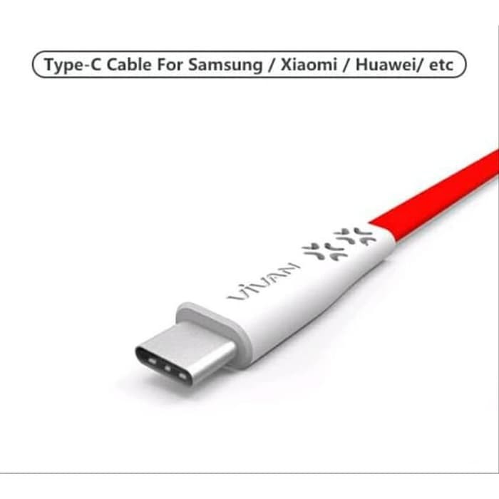 Kabel Data Vivan Type-C 2,4A