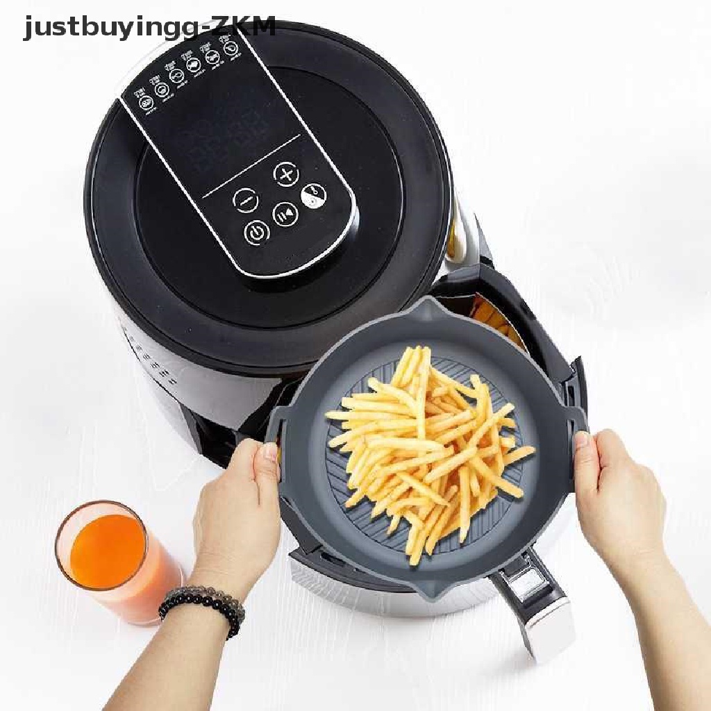 1 Pc Keranjang Air Fryer Bahan Silikon Anti Lengket Untuk Oven