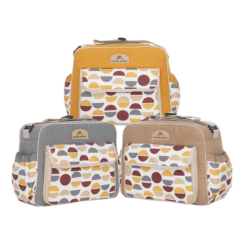 MOMS BABY Tas Perlengkapan Bayi Medium VINTAGE SERIES MBT3047 / 3047