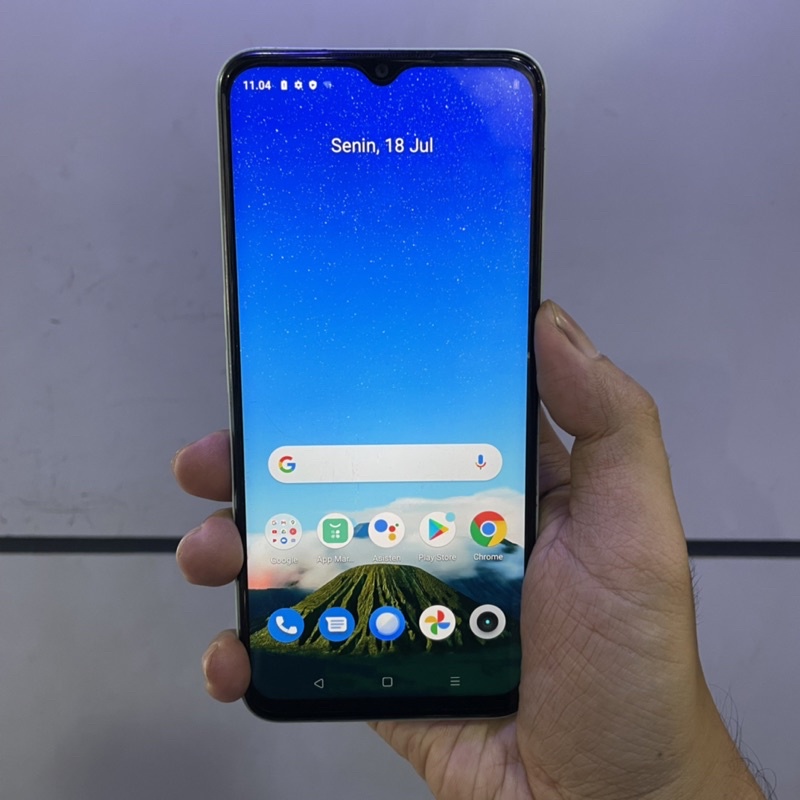 realme c35 ram 4/128gb second bekas pakai mulus fullset original