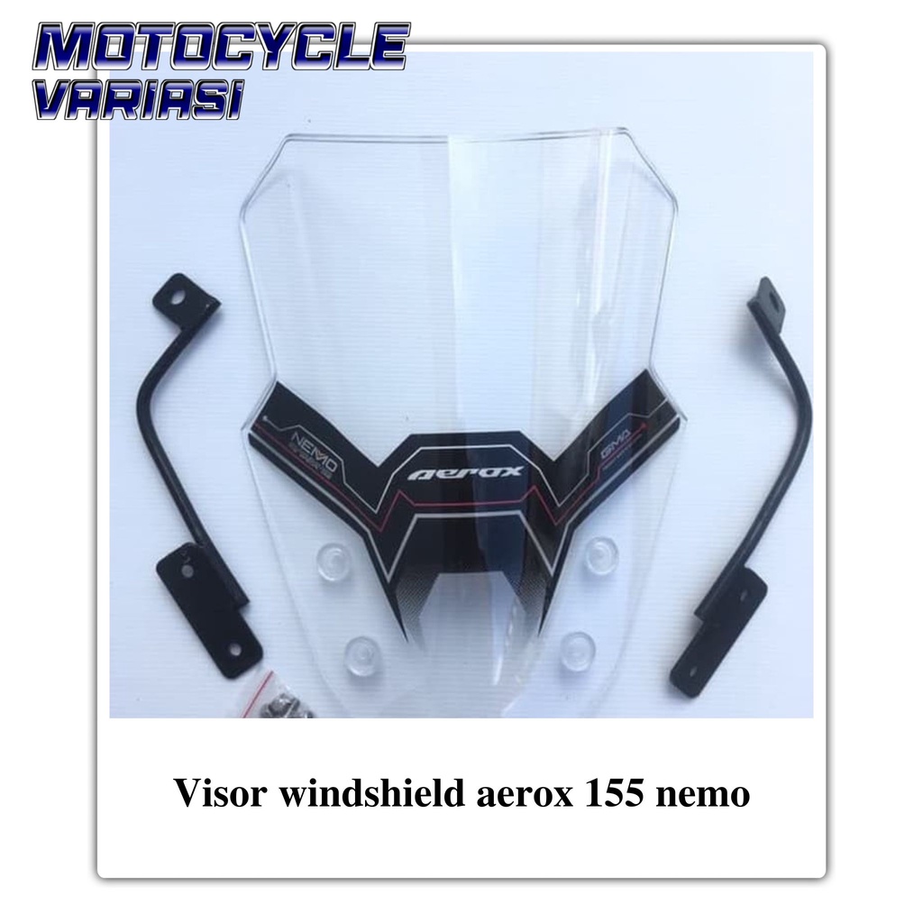 Visor windshield aerox 155 nemo