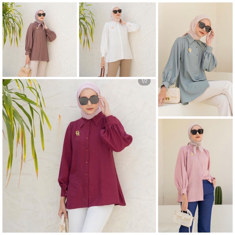 Ready Sofia Blouse / Jona pants diana restu/ Ready Miqa Pants by Diana Restu/ Dora Pants diana restu