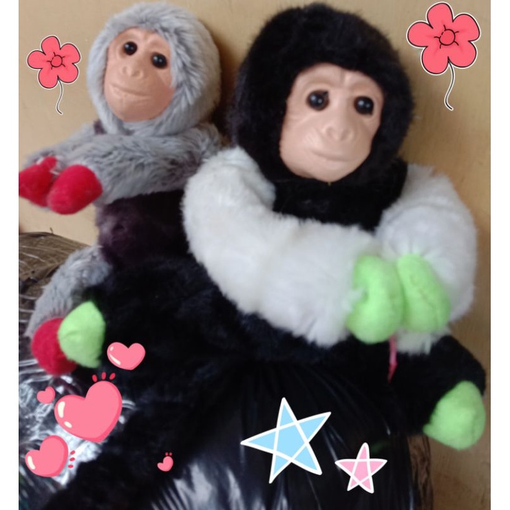 Boneka Monyet Imut ganci uk 20cm Mainan Anak Murah