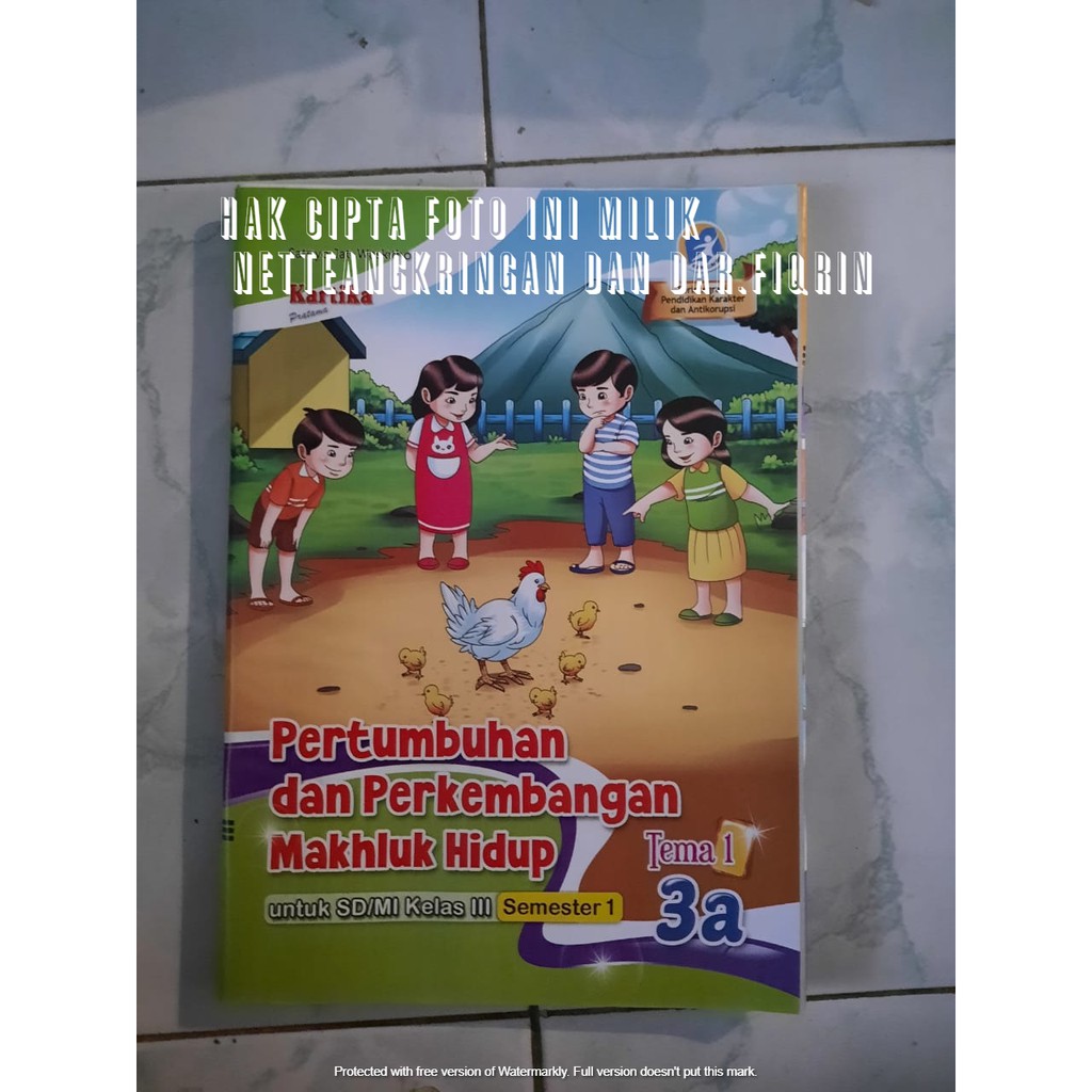 LKS kelas 3 semester 1 tema 1 2 3 4 untuk SD MI K13 kartika  Revisi 2018 dijual per tema
