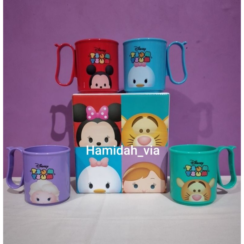 Gelas / Mug Kecil Disney Tsum Tsum Micro Mug Tupperware (1 pcs)