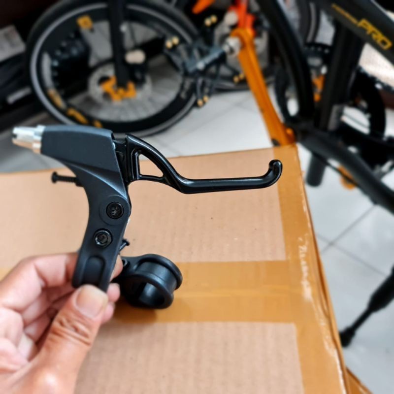 Handle Rem Sepeda Brake Lever Genio HR-2003 Alloy Spare Part Onderdil-4