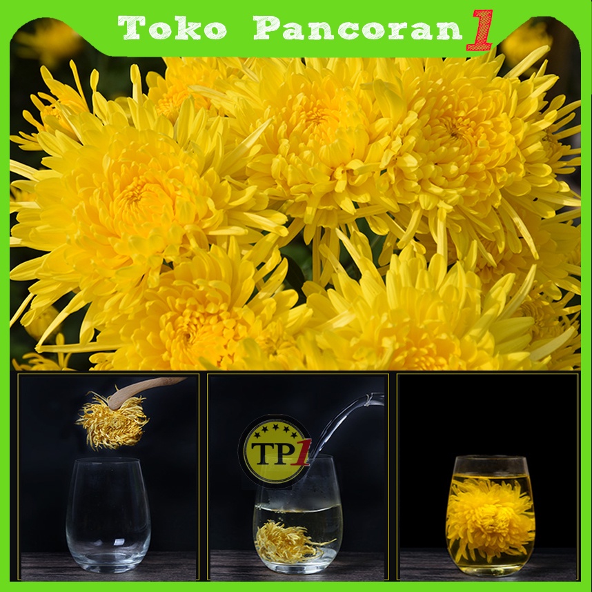 Teh Bunga Termurah!!!/ Chrysantemum Flower Tea / Teh Krisan /TEH BUNGA KEMBANG DRIED Jumbo Satu Sachet