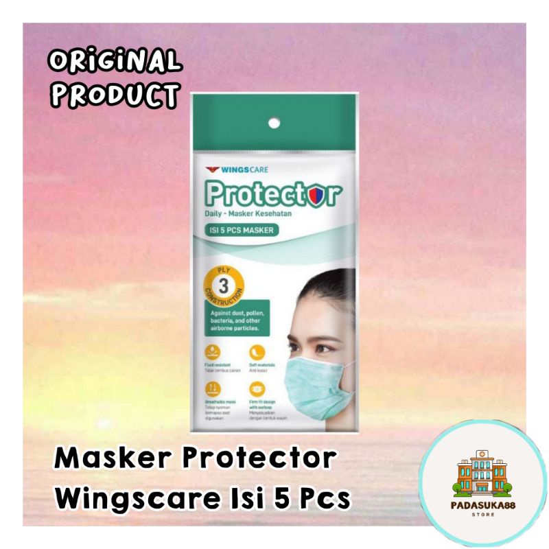 Masker Protector Wingscare Isi 5 Pcs