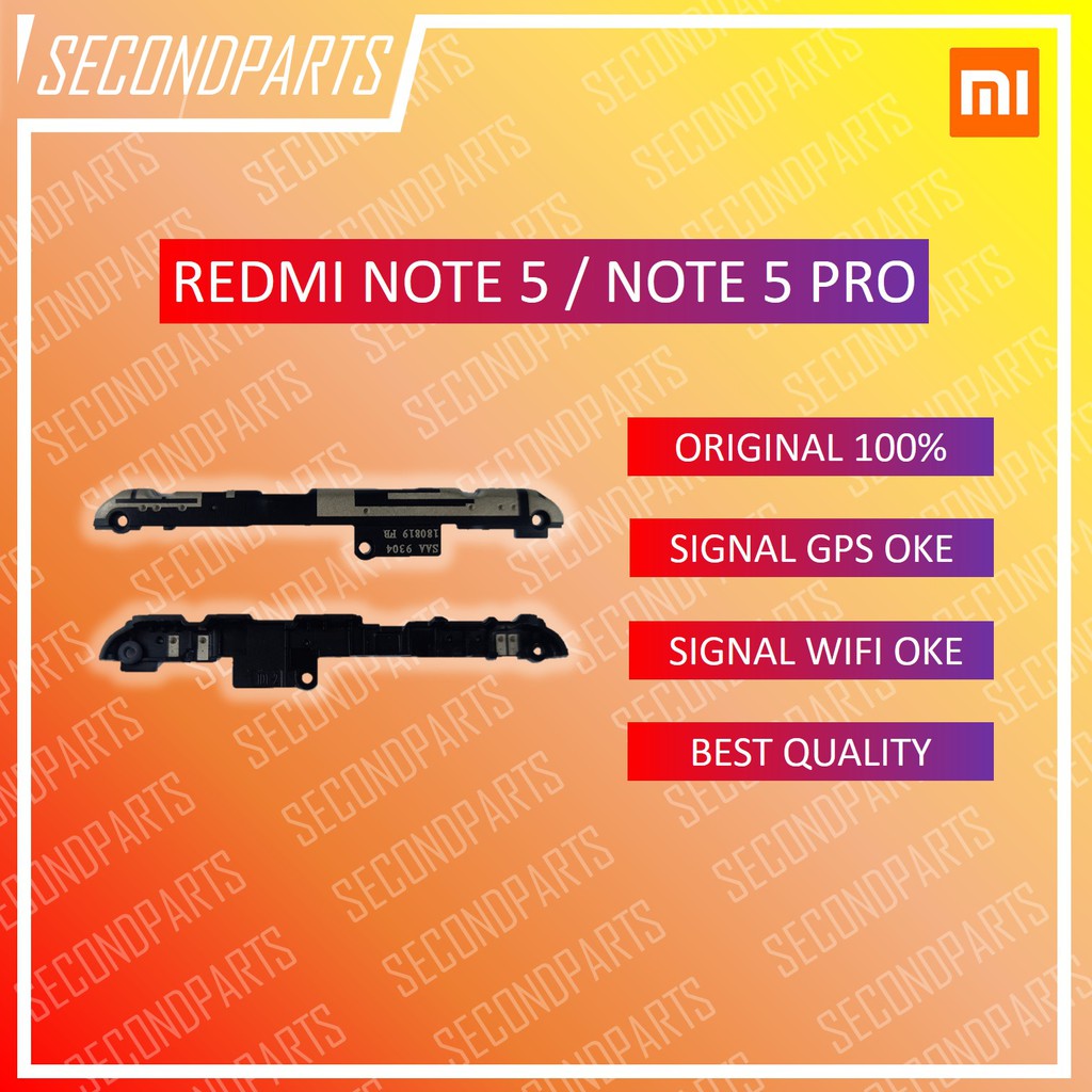 COVER TUTUP MESIN ATAS RANGKA PENGUAT WIFI &amp; GPS XIAOMI REDMI NOTE 5 / 5 PRO ORIGINAL