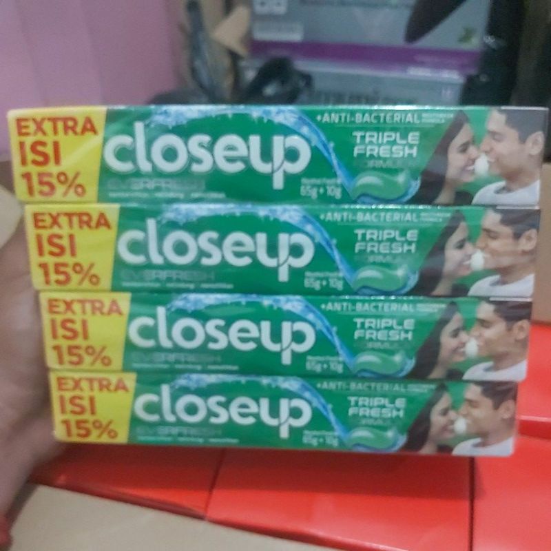 Close up menthol triple fresh 65+10gram