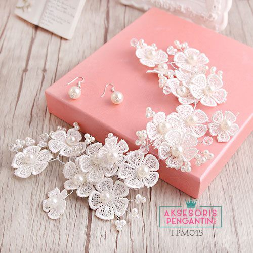 [TOKO TERPERCAYA]  TIARA WEDDING HEADPIECE AKSESORIS PENGANTIN HAIRBAND TPM015