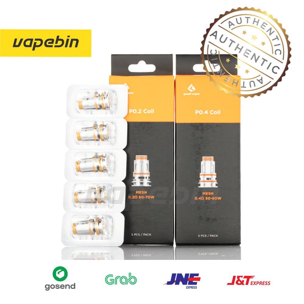 GEEKVAPE BOOST PRO REPLACEMENT COILS - GEEKVAPE P COIL - AUTHENTIC