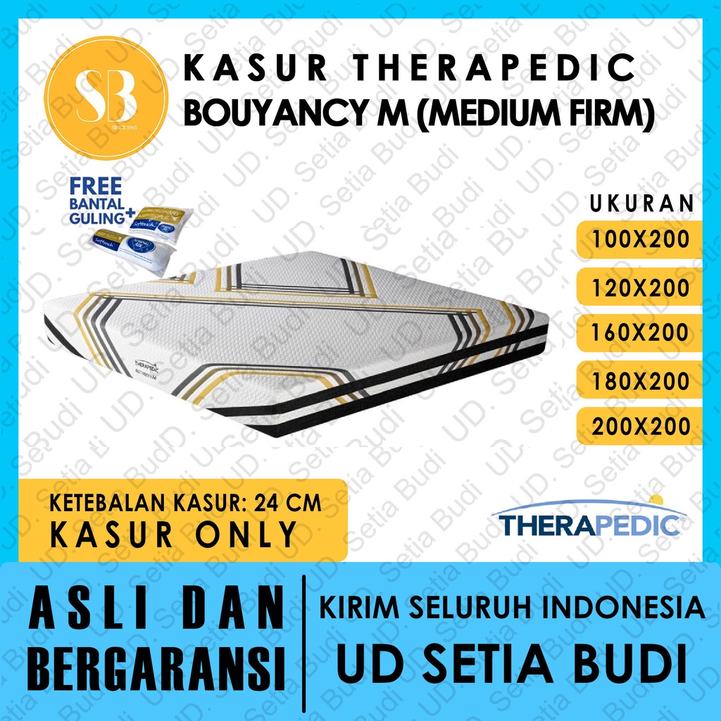 Kasur Therapedic Buoyancy M Medium Firm