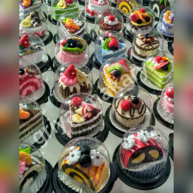 

Souvenir flanel kue/flanel cake