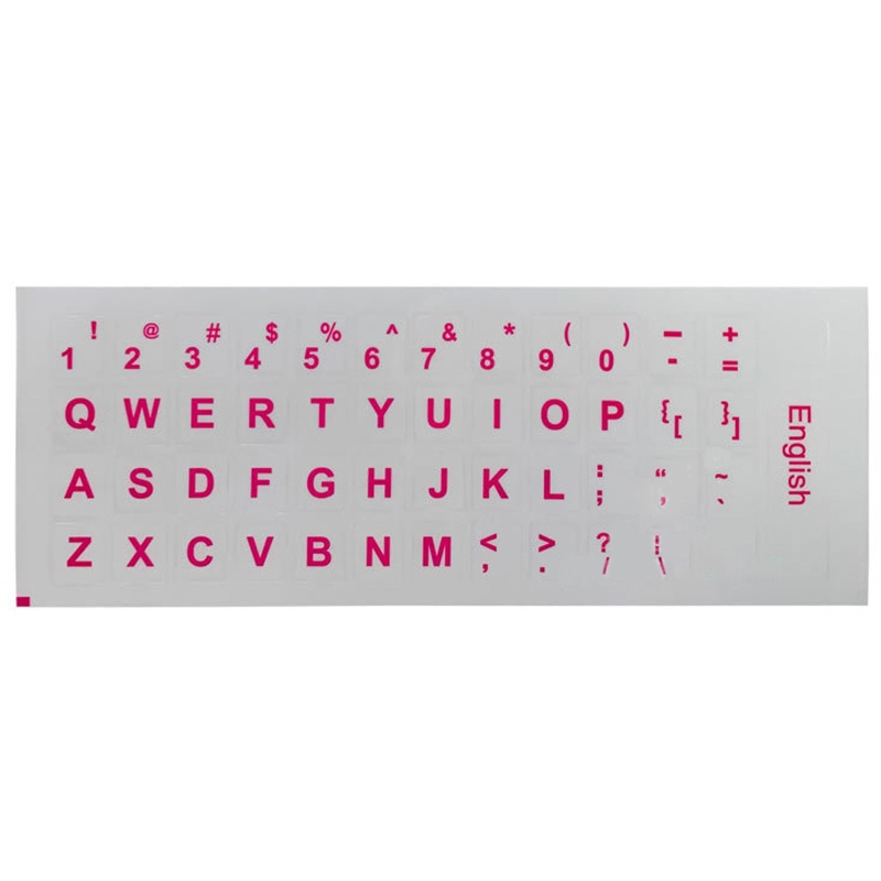 Vivi Stiker Pelindung Keyboard Komputer Bahasa Inggris