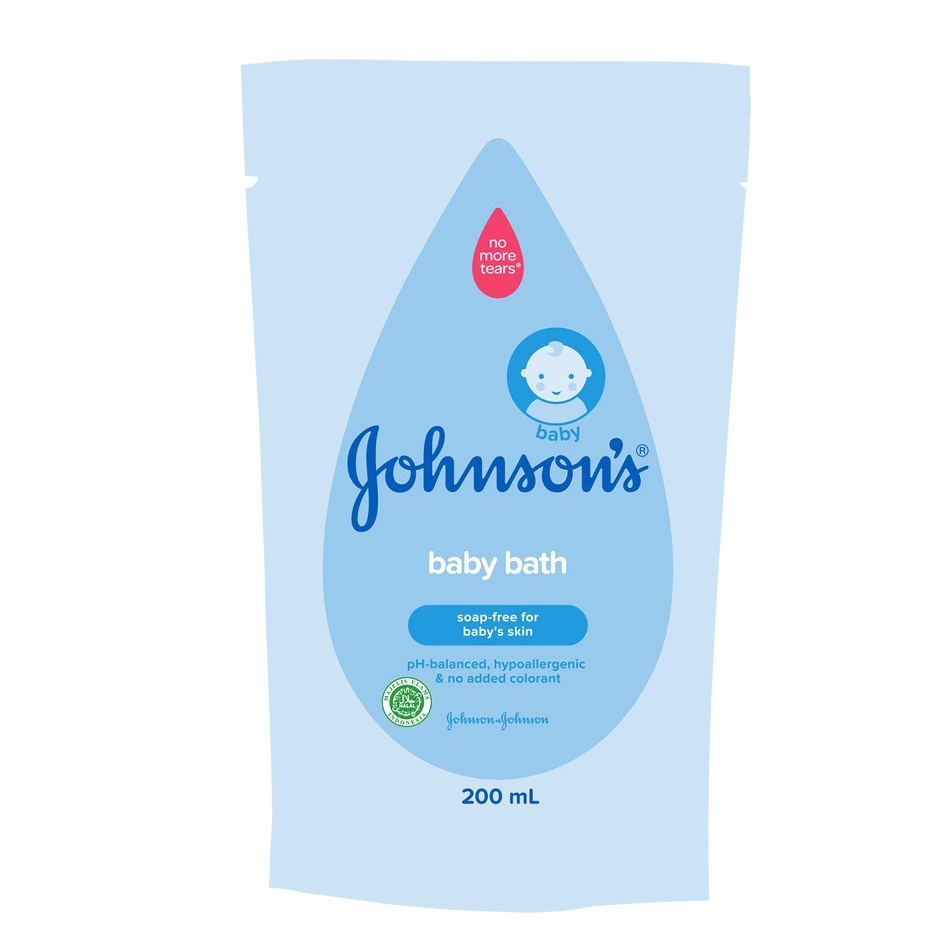 Johnsons Baby Bath Soap Free For Baby’s Skin 200ml Refill