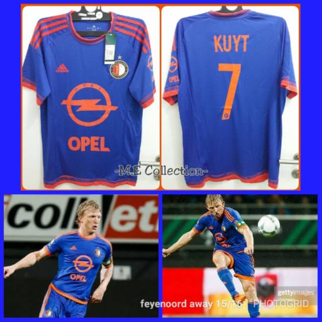 JERSEY FEYENOORD AWAY 2015/2016 KUYT 7