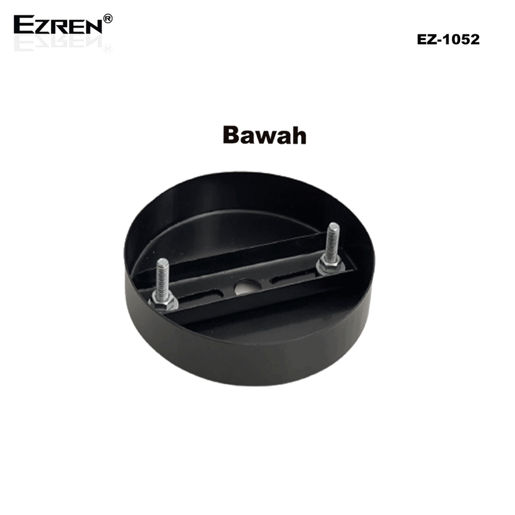 Ezren EZ-1052 Logam Langit langit Lampu gantungan Kanopi Piring Kop