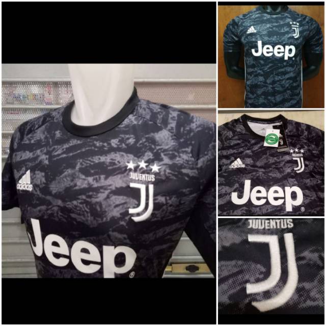Jersey Bola Juventus GK Kiper Black 2019-2020