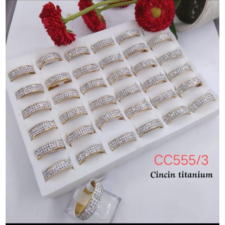 Cincin Titanium Terbaru Cc555/3