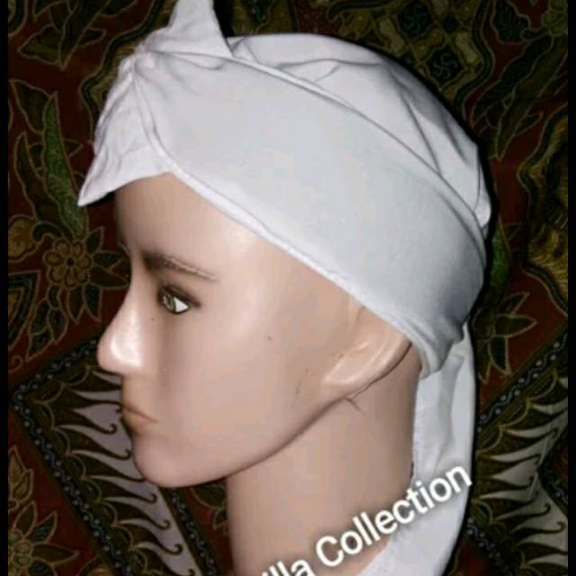 Iket Sunda Putih Polos Iket Bendo Totopong Blangkon Jawa Barat Iket Cirebon