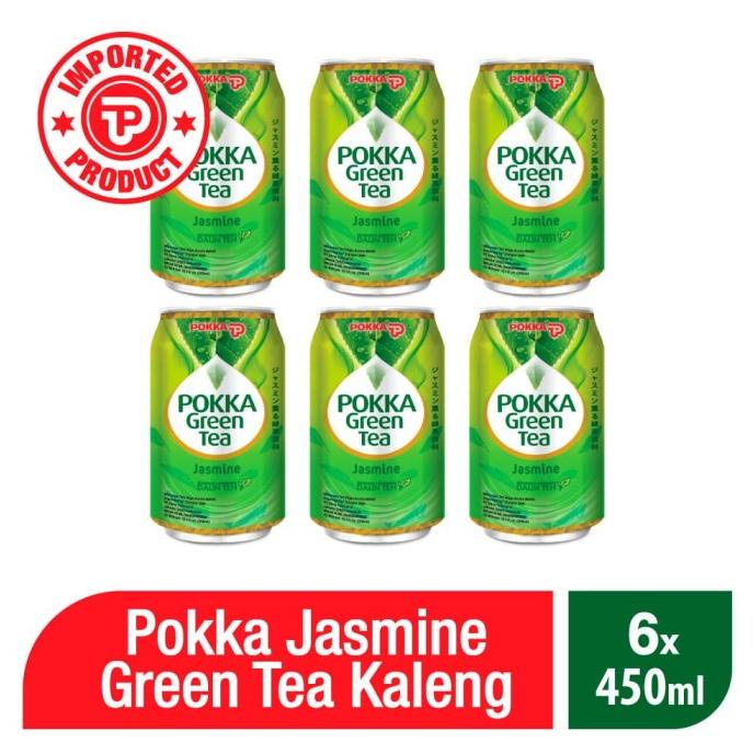 

[ COD ] Pokka Jasmine Green Tea - 300 ML ( 6 Pcs ) HEMAT Kode 998