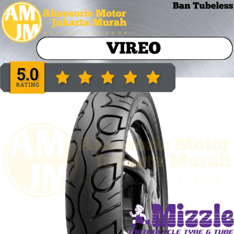 MIZZLE Ban 80/90-14 90/90-14 Vireo Tubeless