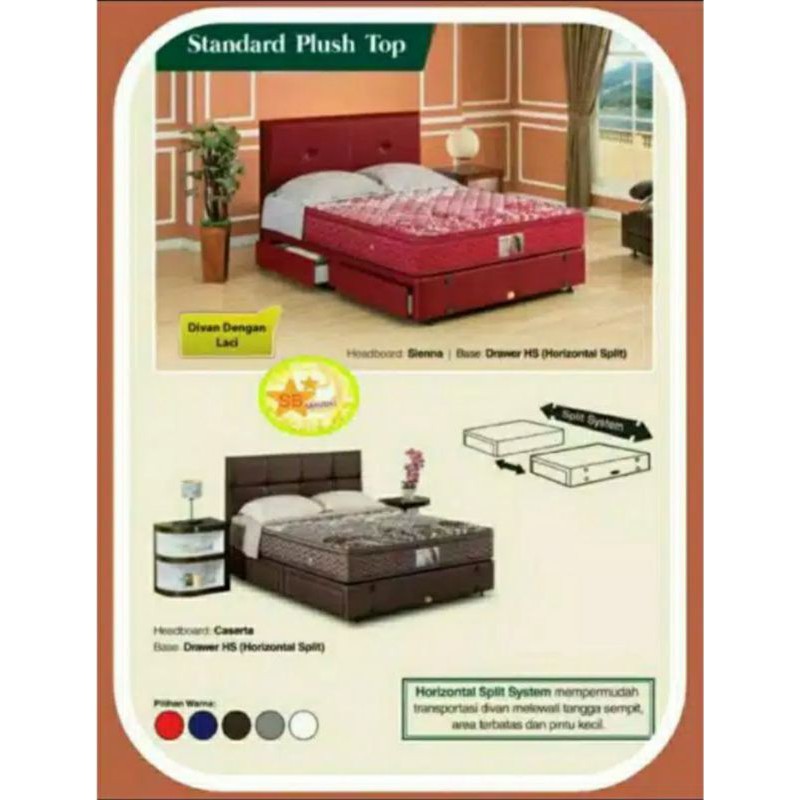 GUHDO DIVAN+SANDARAN DRAWER BED