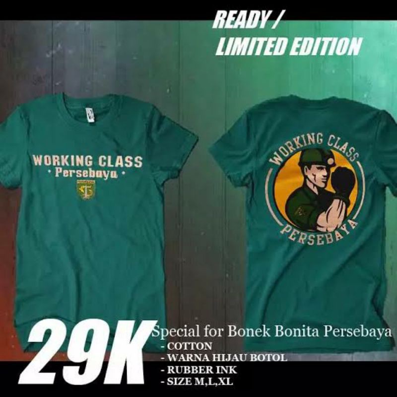 OBRAL KAOS PERSEBAYA BONEK MURAH RANDOM