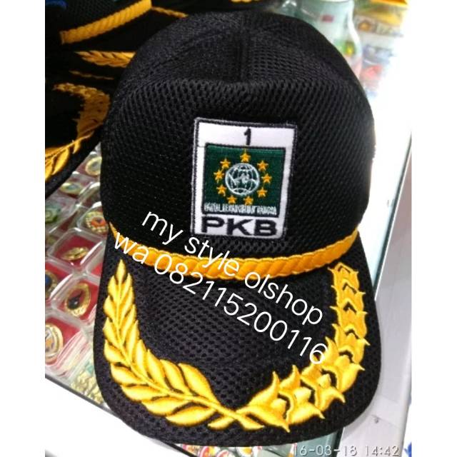 TOPI PKB JARING TOPI PKB TERBARU ATRIBUT PARTAI KEBANGKITAN BANGSA