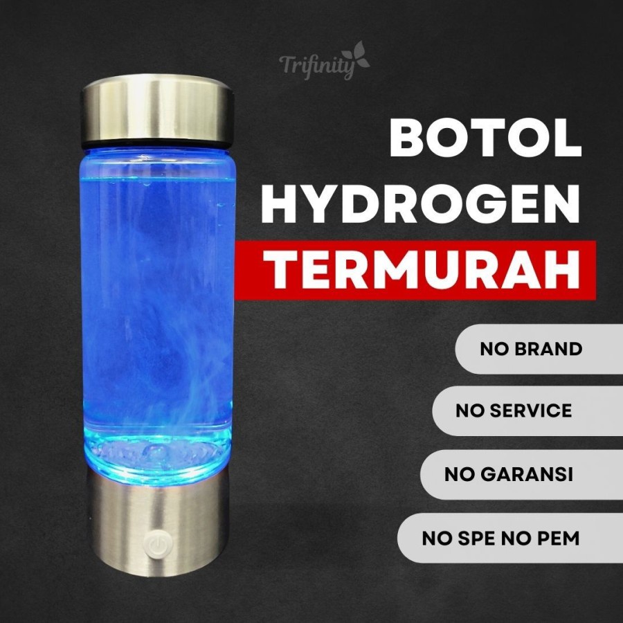 Botol hidrogen air hydrogen termurah non alkali Surabaya