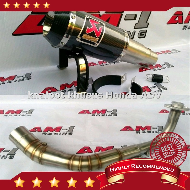 Jual knalpot racing adv150 honda adv 150