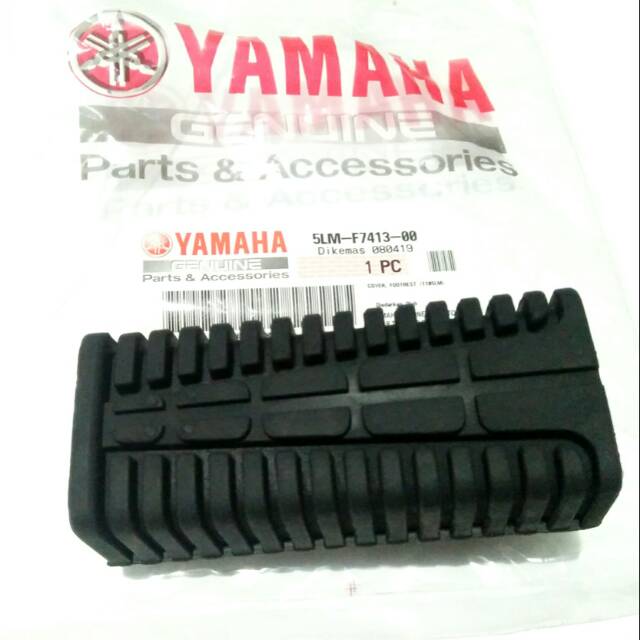 Karet Pijakan Kaki Foot Step Bastep Depan RX King Vega Crypton Jupiter Z Mx Z1 Original Yamaha