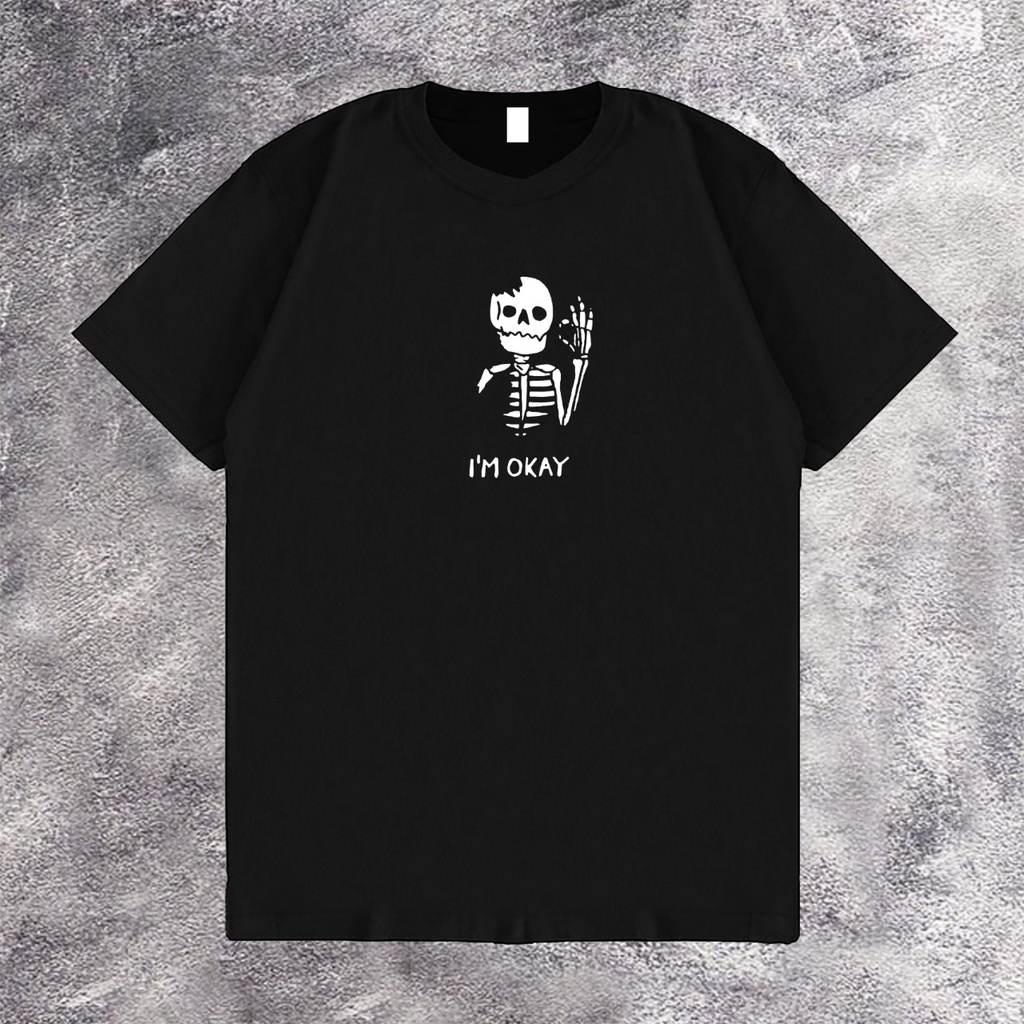 KAOS OVERSIZE I'M OKAY T-SHIRT