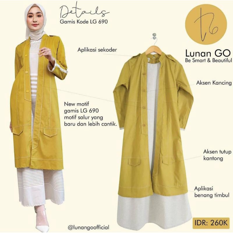 gamis LunanGo