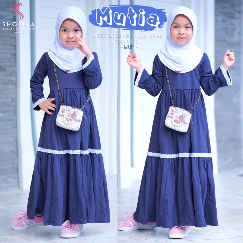 GAMIS ANAK MUTIA DRESS