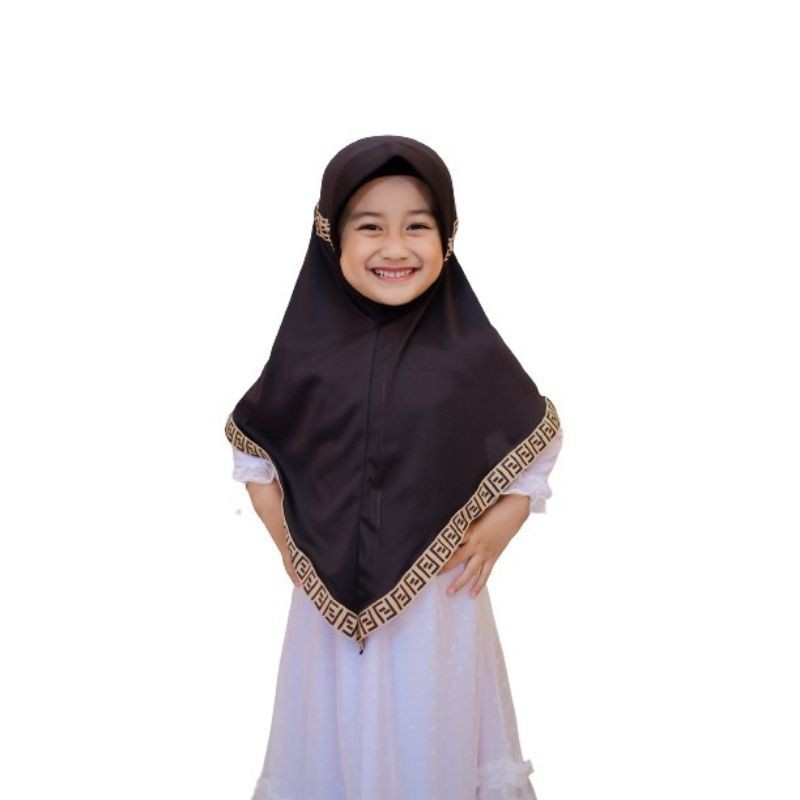 SD - KERUDUNG ANAK SERUT FARAH USIA 3-7 TH BAHAN SPANDEK ADEM