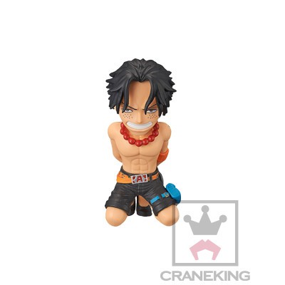 WCF One Piece Marineford Portgas D. Ace Original Banpresto PVC Figure Collectable