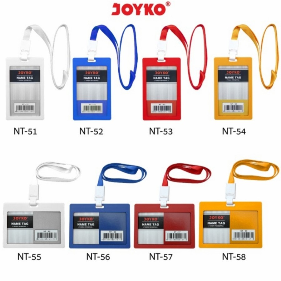 

JOYKO ID Card Lanyard Name Tag Portrait Landscape NT-51-58