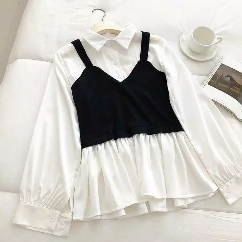 BLOUSE WANITA - MAYRA TOP BLOUSE - ATASAN WANITA  - KOREAN STYLE