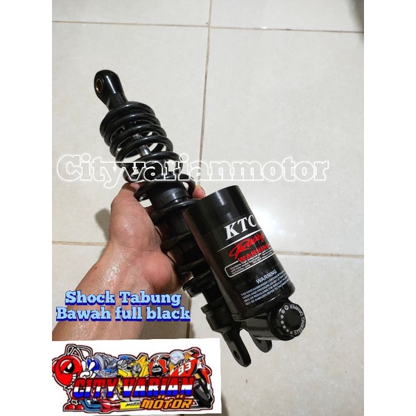 SHOCK SHOCKBREAKER TABUNG BAWAH KTC FULL BLACK SHOCK KTC EXTREME TABUNG BAWAH MATIC 330 310MM MIO VARIO BEAT SCOOPY NEW VARIO NEW VARIO 125 150 BEAT NEW BEAT STREET LEXI XEON SOUL GT