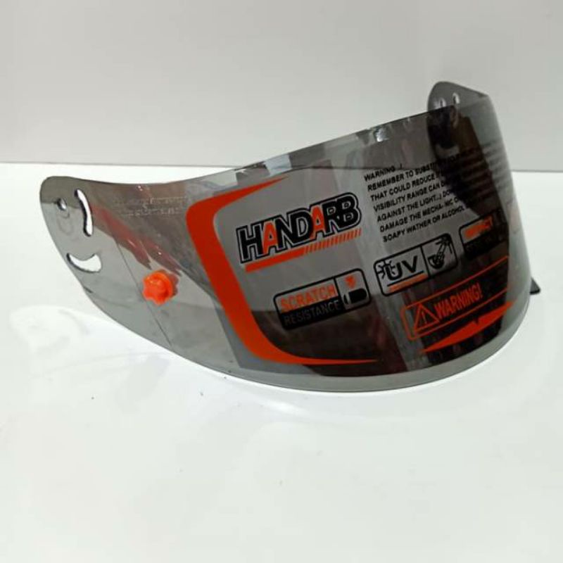 Flat visor silver, , gold, blue PNP ink Cl max ( 1paket  post + stiker  + baut 2pc )