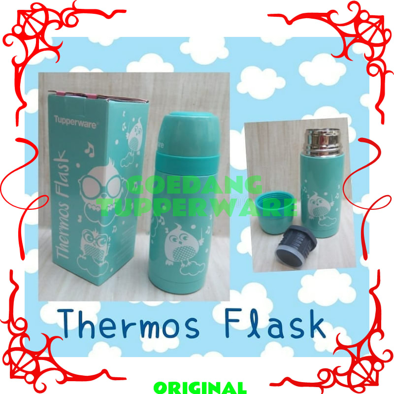 Termos Tupperware Original-Tempat Minum Air Panas Dingin-Termos Vakum