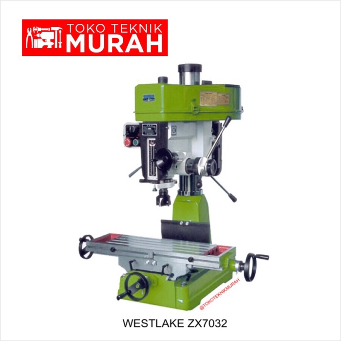 Westlake ZX7032 Mesin Bor Drilling Milling Machine ZX 7032 32 mm