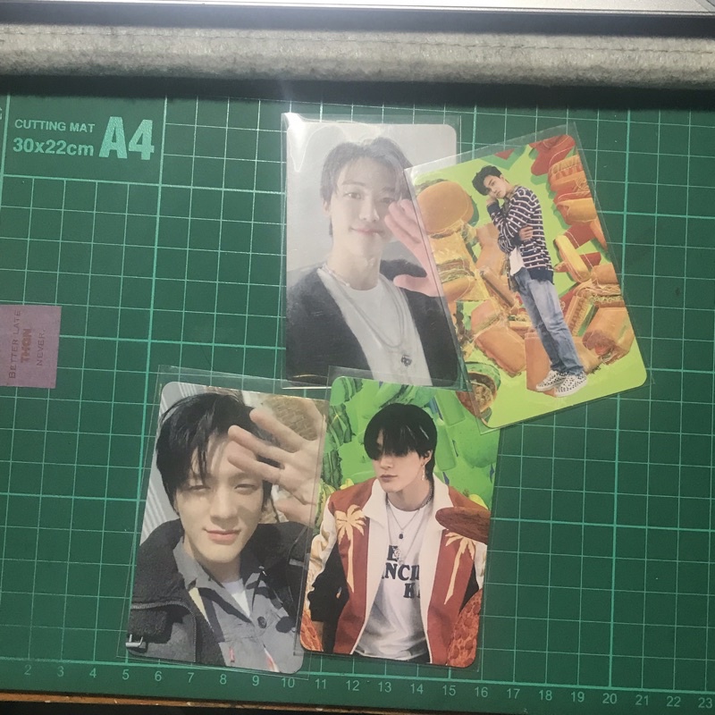 jeno jaemin ar selca + ar clip pc photocard