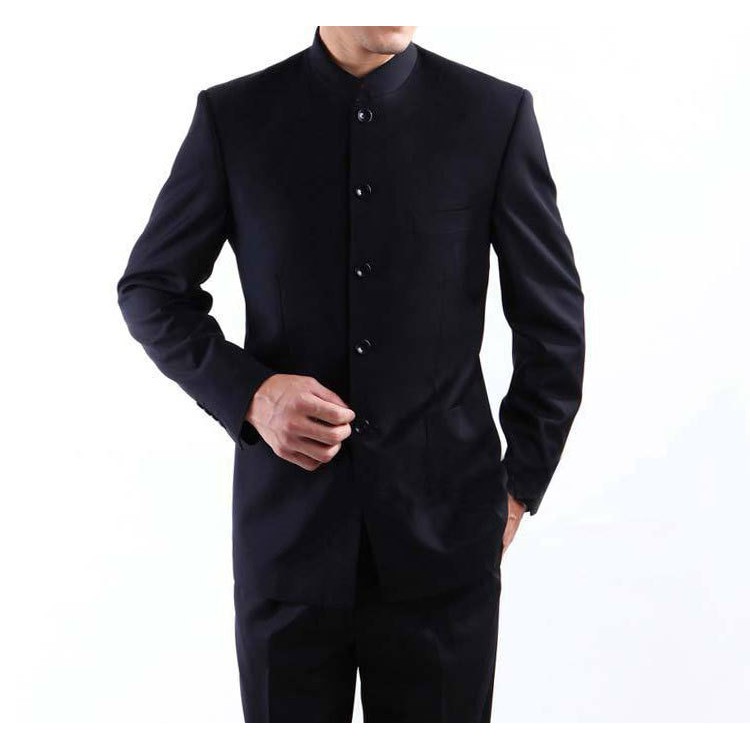 SETELAN BLAZER COWOK SLIMFIT KIYOSHI BLACK 2IN1 INCLUDE CELANA HIGH TWIST LEBIH HEMAT