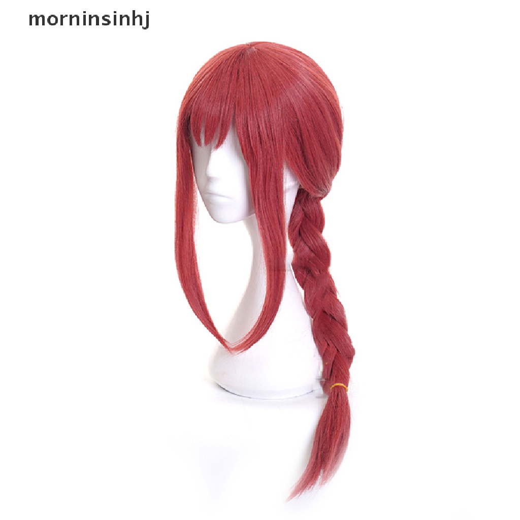 Mor Wig Rambut Cosplay Makima Hayakawa Aki Angel Demon Denji