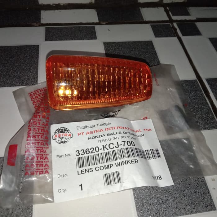 original mika kaca lampu sen sein honda megapro tiger 2000 lama lawas ori astra