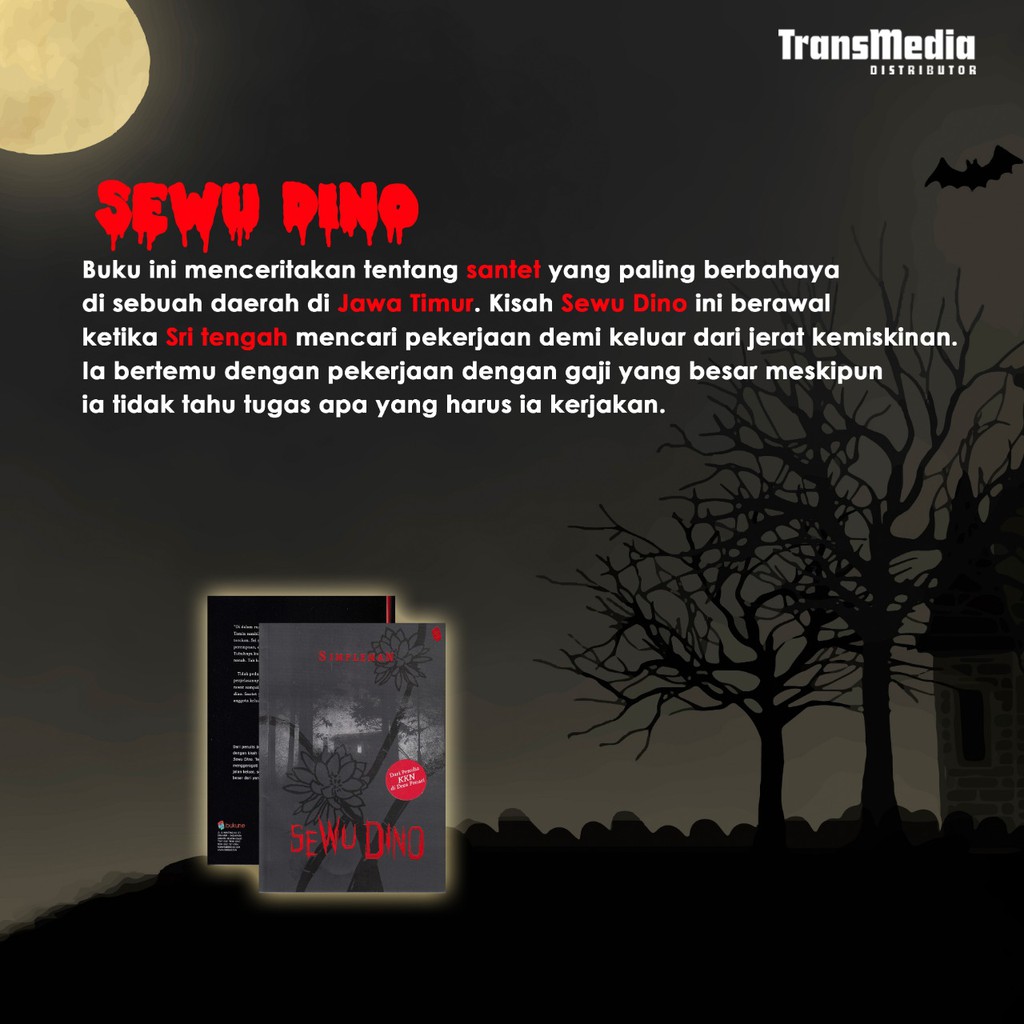 Novel Horor Sewu Dino