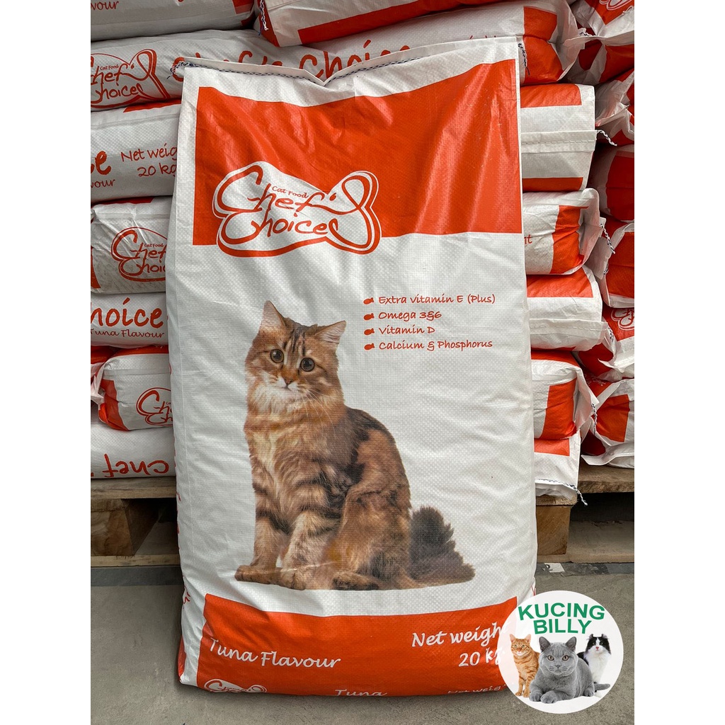 Chef choice makanan kucing 1kg